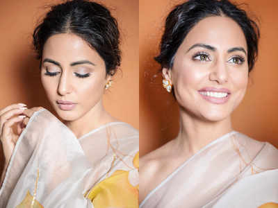 6 steps to get Hina Khan's nude make-up look