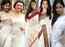 A look at five Tamil actresses who make for a dazzling sight in white sarees