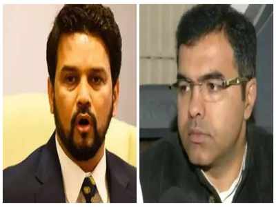 Delhi CEO Office sends reports to EC on provocative statements by Anurag Thakur, Parvesh Verma