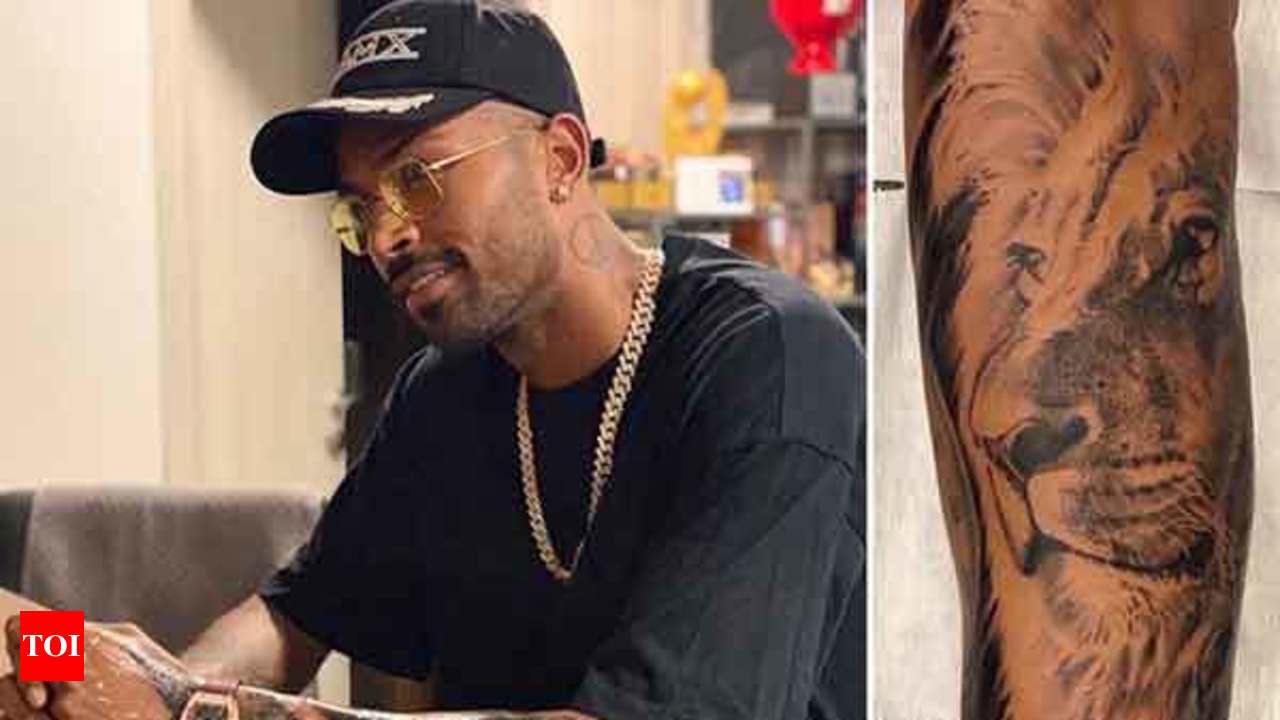 Hardik Pandya makes a ROARING statement with his new lion tattoo - Crictoday