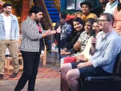 Kapil Sharma leaves everyone in splits as he interacts with a foreign guest on set, watch