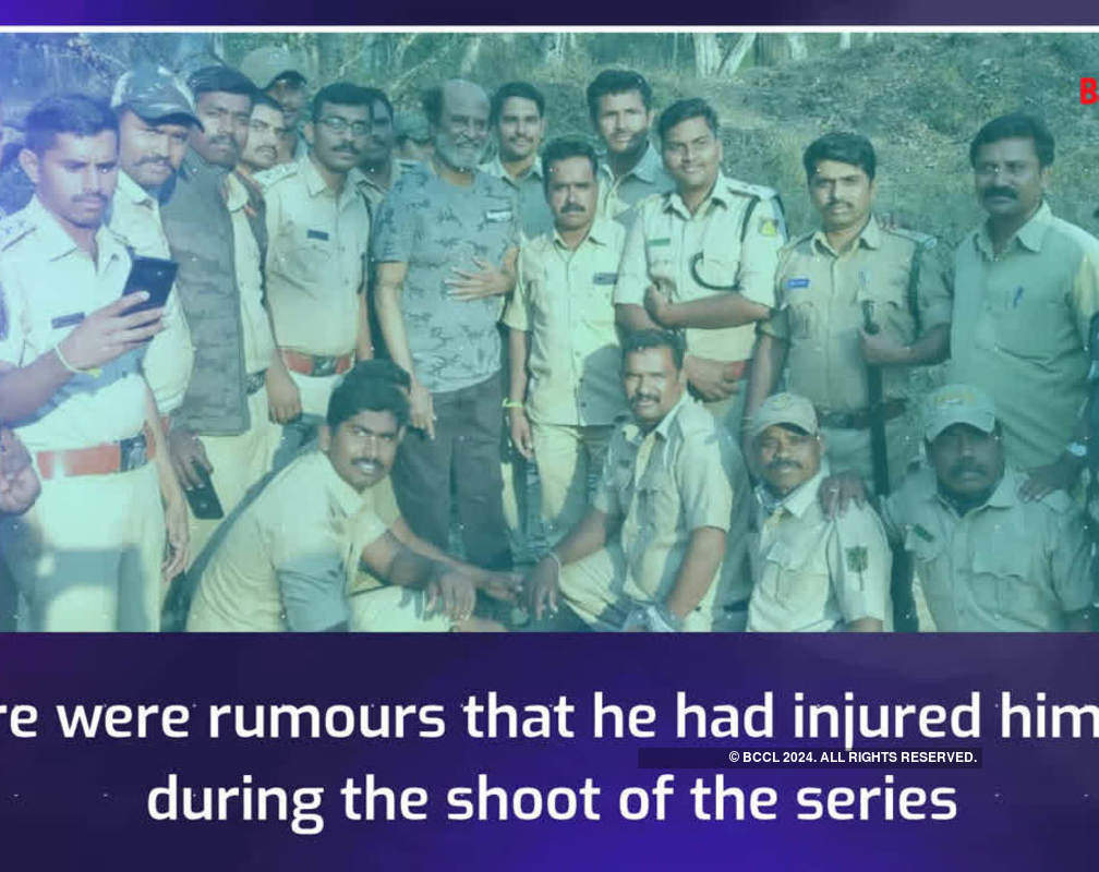 
Rajinikanth returns to Chennai after shooting Man vs Wild
