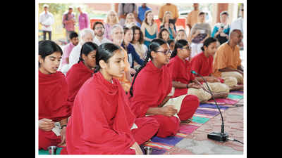 Audio launch of Devaram songs sung by students of Isha Samskriti
