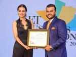 Pictures of Chintan Vasani who won the ET Business Icon Award 2020