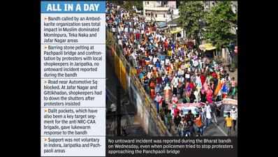 Non-Muslim areas stay aloof from Bharat Bandh against CAA-NRC