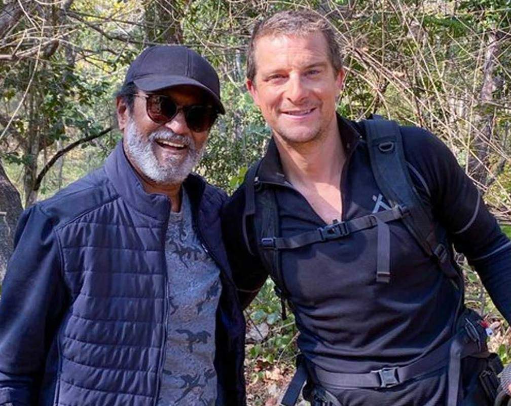 
Demand for Rajinikanth's arrest after shooting in tiger reserve with Bear Grylls
