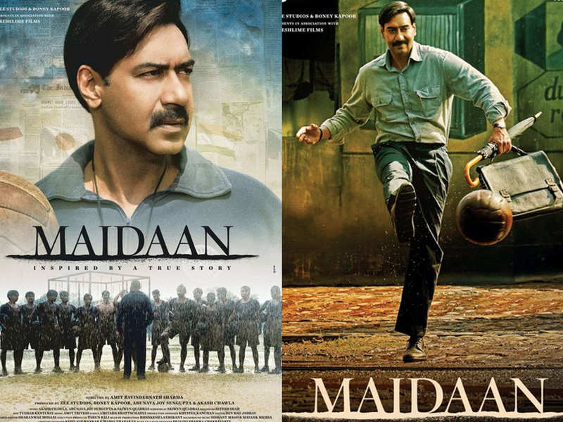 Ajay Devgn unveils new 'Maidaan' posters, fan says, “One more National  Award for sure!” | Hindi Movie News - Times of India