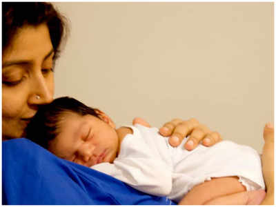 Divya Unni and Arun welcome baby girl Aishwarya, here is the first picture of the little princess
