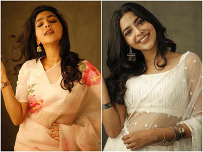 Five times Aishwarya Lekshmi aced white outfits like a fashionista