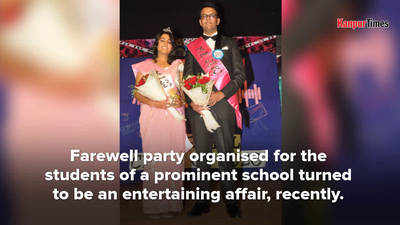 An entertaining farewell party in Kanpur