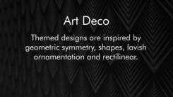 Art Deco of Architectural Gems