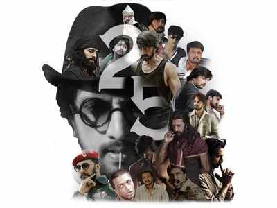 Wishes pour in as Kiccha Sudeep completes silver jubilee in the film industry