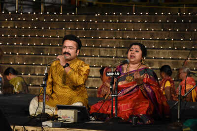 Music concert by Krishnakumar and Binni Krishnakumar