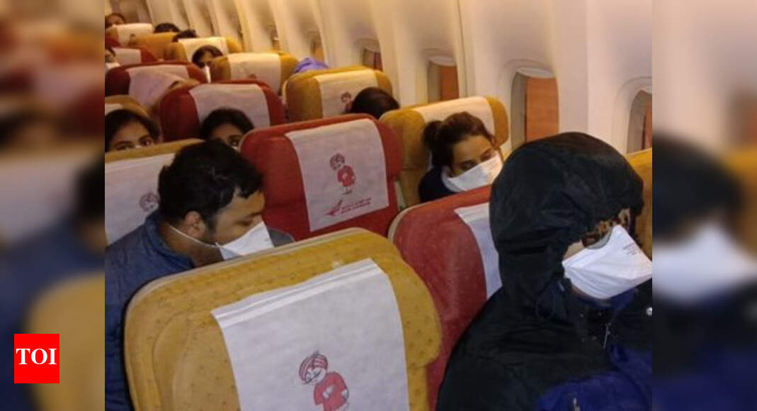 AI lifts 366 from Wuhan, to be isolated in camps