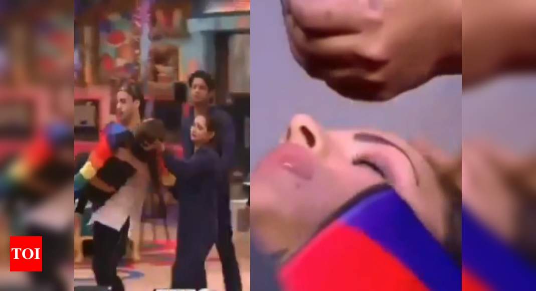 Bigg Boss 13 Himanshi Khurana faints during the task confused