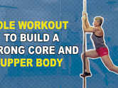 VIDEO: Pole workout to build a strong core and upper body