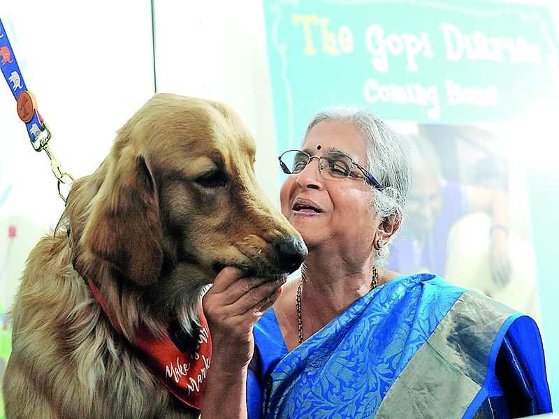 All children should be allowed to have pets: Sudha Murty | Events Movie  News - Times of India