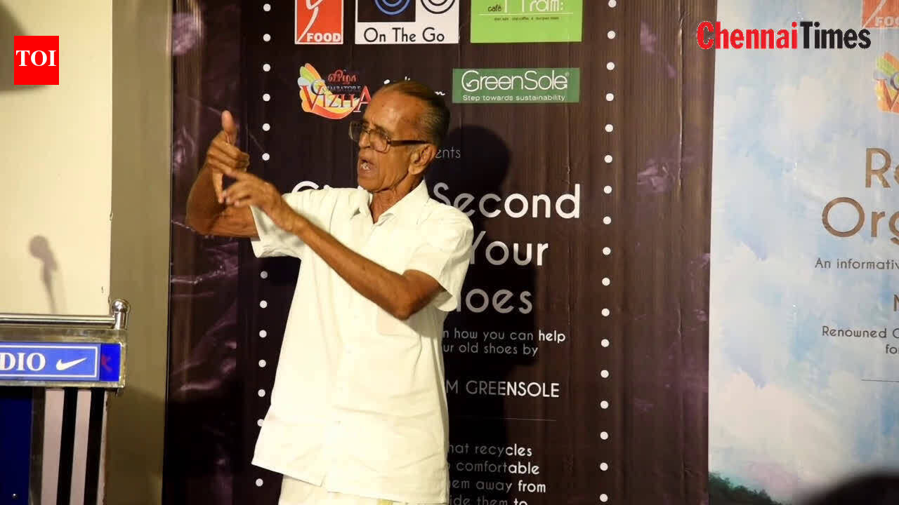 Organic farmer Sundararaman talks about principles of organic farming