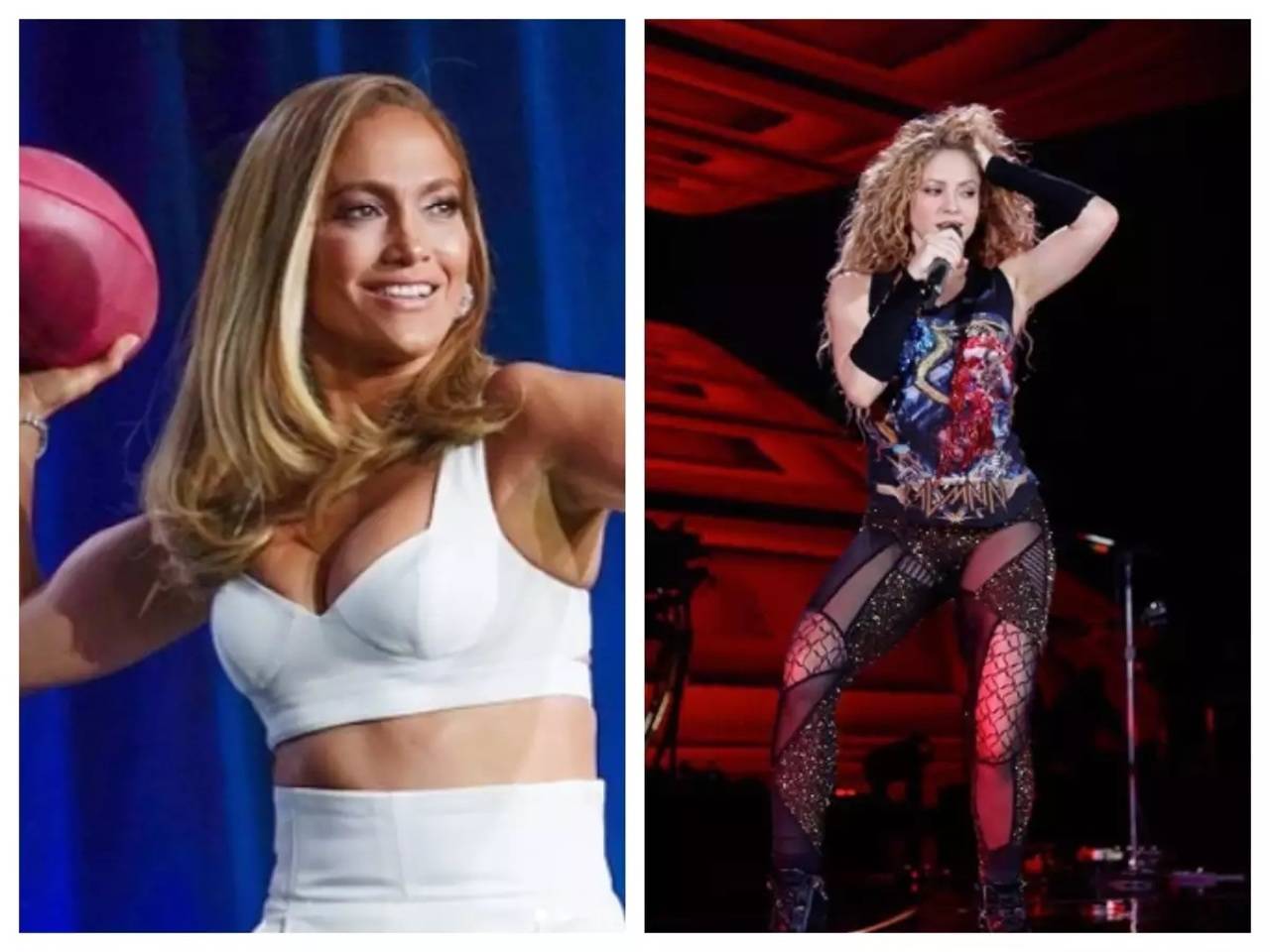 Jennifer Lopez Shakira Super Bowl Tribute To Kobe