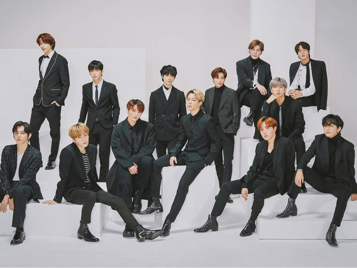 Bts Tomorrow X Together And Lee Hyun Come Together For An Epic Picture Together Check It Out Here English Movie News Times Of India