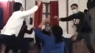 Watch: Indian students brought back from Wuhan dance at quarantine facility in Haryana's Manesar