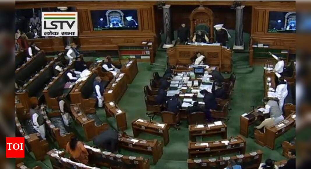 Oppn raises slogans against CAA in Lok Sabha