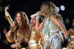 Super Bowl: Mesmerising pictures from Shakira and Jennifer Lopez's electrifying performance 