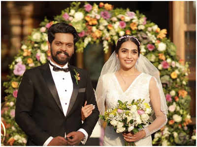 Balu Varghese and Aileena Catherin tie the knot in a starry ceremony