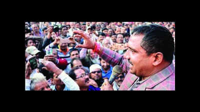 Banna Gupta's 'roadshow' chokes Jamshedpur, residents suffer