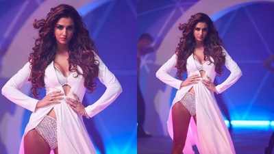 Disha Patani flaunts her svelte figure in all-white attire, leaves fans mesmerised