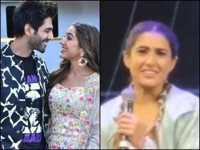 Watch: Sara Ali Khan had to stop her speech because of her ‘Love Aaj Kal’ co-star Kartik Aaryan, find out why