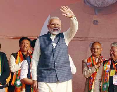 BJP will provide 'pucca' houses to all poor families by 2022: PM Modi at Delhi rally