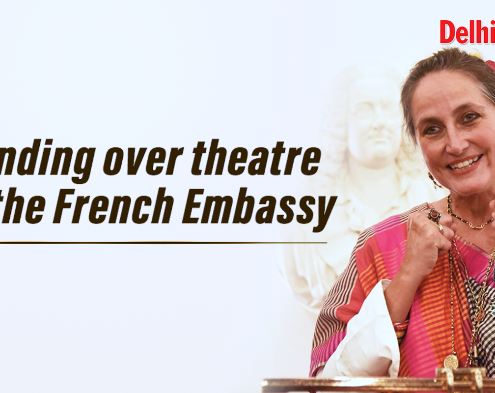 
Bonding over theatre at the French Embassy
