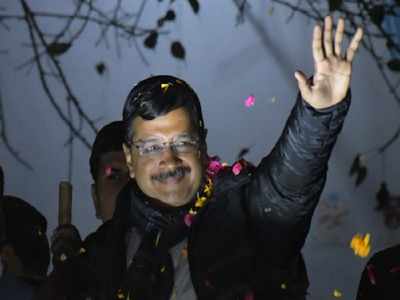 In the last leg, thousands throng CM Arvind Kejriwal’s roadshows