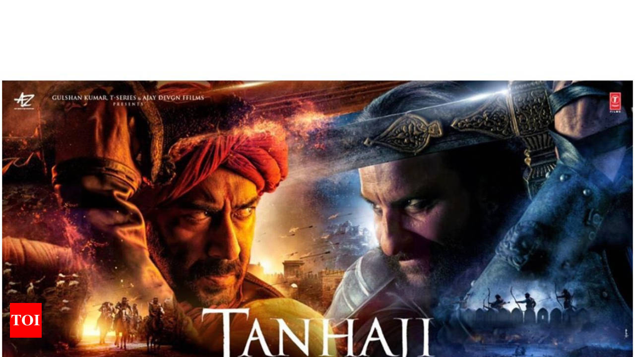 Ajay Devgn and Saif Ali Khan's 'Tanhaji: The Unsung Warrior' looks adamant  to create a new box office RECORD; Find out | Hindi Movie News - Times of  India