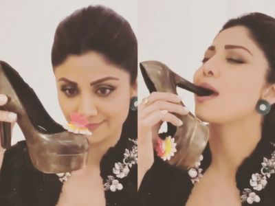 What Shilpa Shetty ate this Sunday was a Shoe!