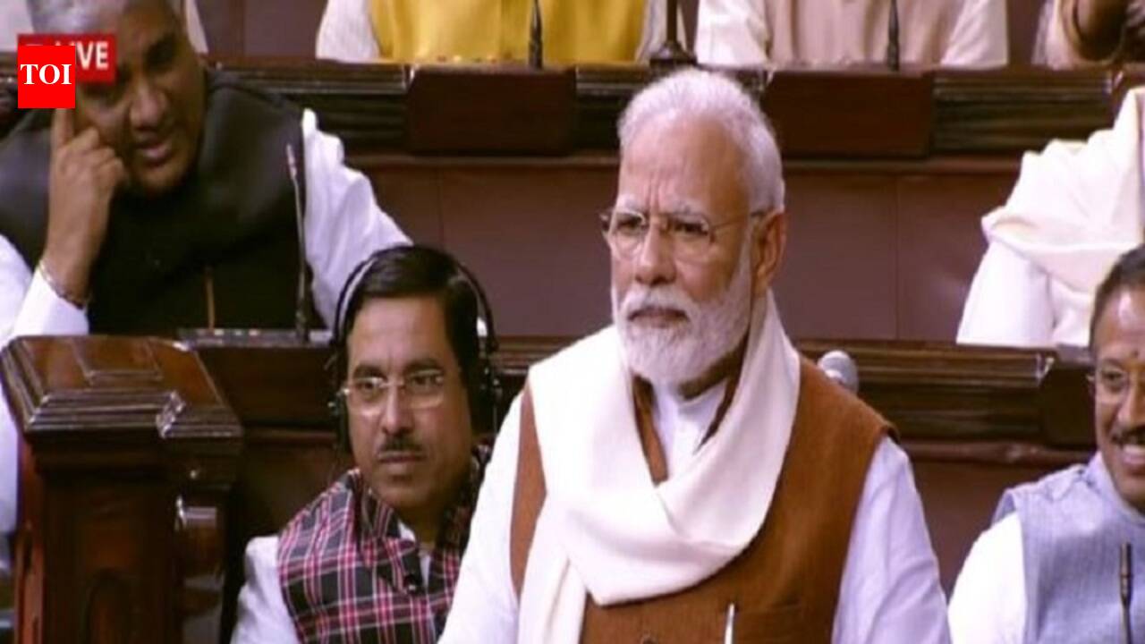 Modi speech in Rajya Sabha live: One should give correct information to ...