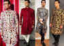 10 quirky sherwani looks of Karan Johar