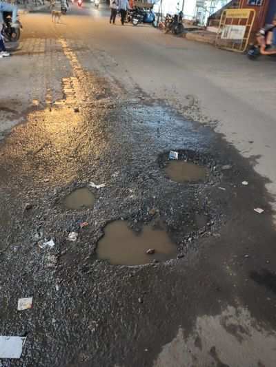 Potholes back on roads