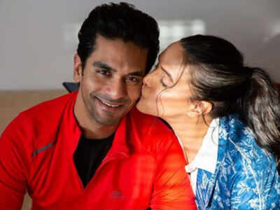 Roadies gangleader Neha Dhupai celebrates hubby Angad Bedi’s birthday; see pics