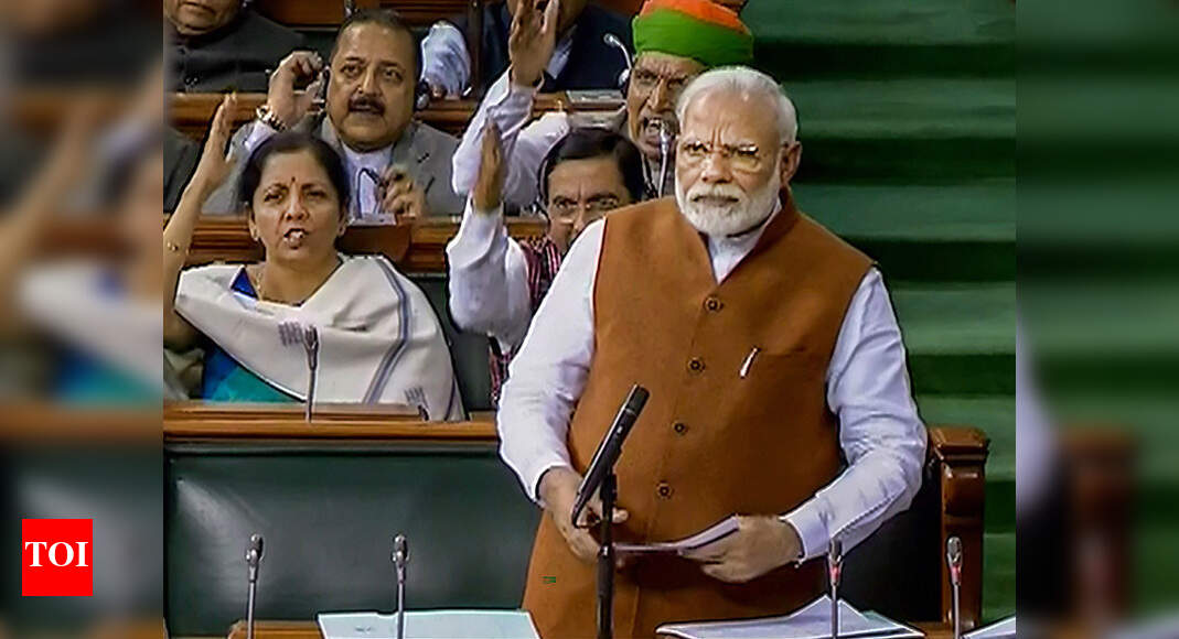 PM Modi fires salvos at opposition leaders, dubs Rahul Gandhi as ...