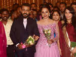 Celebs grace the wedding reception of Vishnu Unnikrishnan and Aishwarya