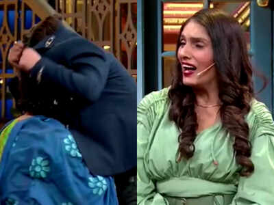 The Kapil Sharma Show: Rahul Roy recreates the 'Aashiqui' moment with Bharti Singh aka Kammo bua