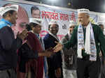Pictures from full-throttle election campaign in Delhi
