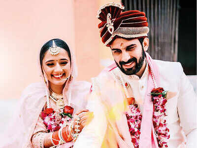 Ankit Siwach ties the knot with girlfriend Nupur Bhatia