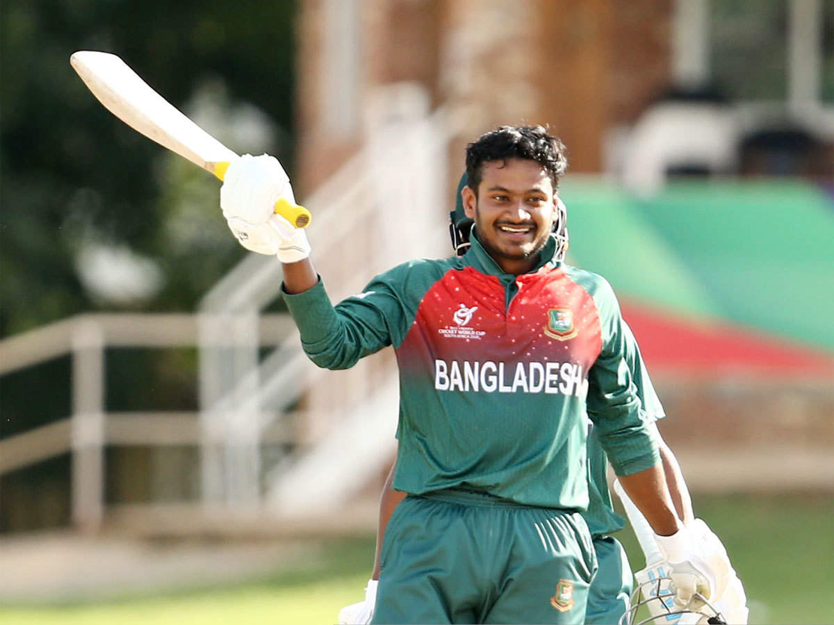 U 19 World Cup Bangladesh Beat New Zealand By Six Wickets To Set Up Final Against India Cricket News Times Of India