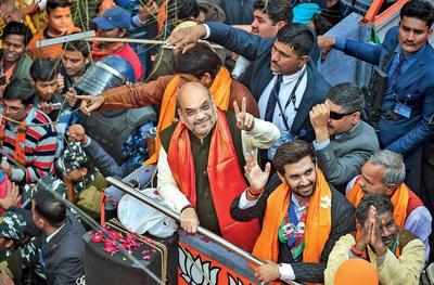 BJP will win more than 45 seats in capital: Amit Shah