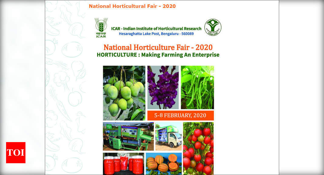 National Horticulture Fair 2020 inaugurated Times of India