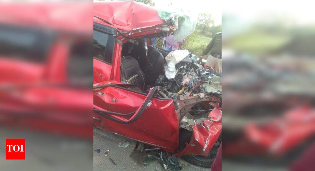 Maharashtra: Three killed in car accident | Nagpur News - Times of India