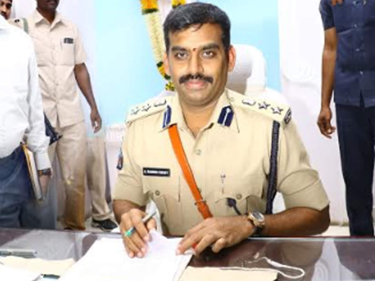 New Tirupati Sp Promises To Contribute 50 Of His Salary To Fund Education Of Meritorious Students Vijayawada News Times Of India